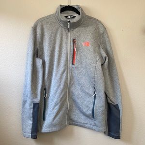 North Face zip up jacket